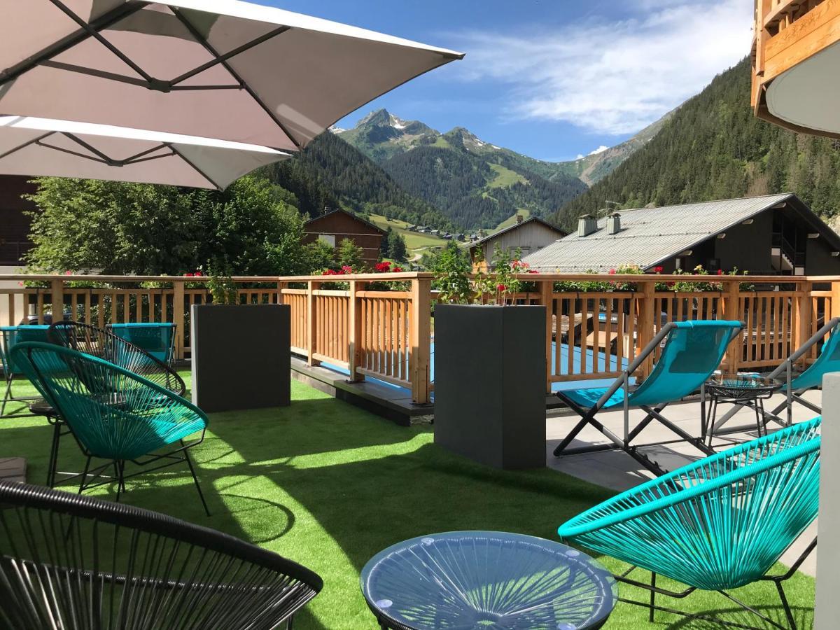 Logis Hotel Les Ancolies Arêches Eksteriør bilde